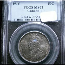 1916  PCGS MS63  Good strike and fields