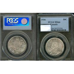 1936  PCGS MS66.  Superb autumn shades 