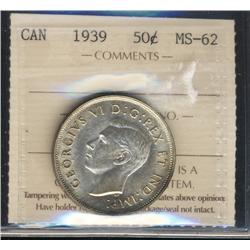 1939 50¢.  A very attractive and lustro