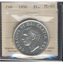 1950 $1.  Designated as ICCS PL63, in o