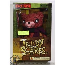 TEDDY SCARES FRIGHTENING TEDDY BEAR NEW PLUSH