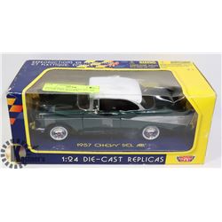 MOTOR MAX 1957 CHEVY BEL AIR 1/24 DIE CAST REPLICA