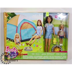 SEALED BARBIE CAMPING FUN
