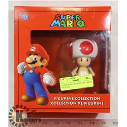 SUPER MARIO TOAD FIGURE NEW IN PACKAGE