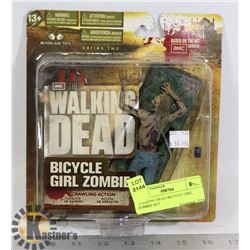 WALKING DEAD BICYCLE GIRL ZOMBIE SET