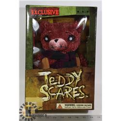 TEDDY SCARES FRIGHTENING TEDDY BEAR NEW PLUSH