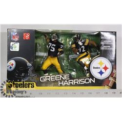 PITTSBURGH STEELERS ACTION FIGURES SET MCFARLANE