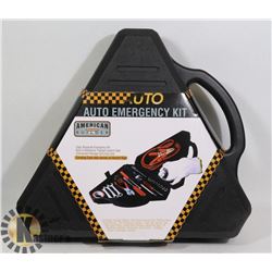 NEW 33PC AUTO EMERGENCY KIT