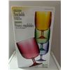 Image 1 : NEW IN BOX 8PC STACKABLE ACRYLIC TUMBLERS