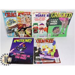 LOT OF 6 CRACKED COLLECTIBLE MAGAZINES