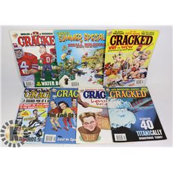 LOT OF 7 CRACKED COLLECTIBLE MAGAZINES