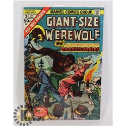 MARVEL GIANT SIZE WEREWOLF #3 COMIC BOOK.