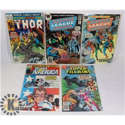 WHITMAN MARVEL DC COMIC BOOK LOT.