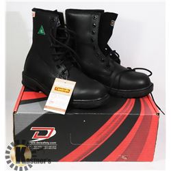 DYNAMIC 'GO EAST' SAFETY BOOTS, SZ 7.5. NEVER WORN