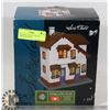 Image 1 : NEW SWISS CHALET LIGHTED PORCELAIN HOUSE
