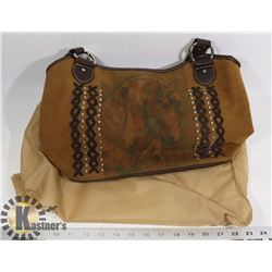 LADIES NEW BROWN MONTANA PURSE