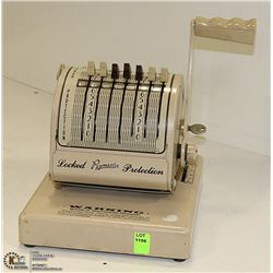 VINTAGE PAYMASTER CHEQUE WRITER