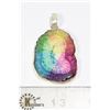 Image 1 : #96-RAINBOW SOLAR QUARTZ PENDANT