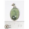 Image 1 : #24-PREHNITE PENDANT