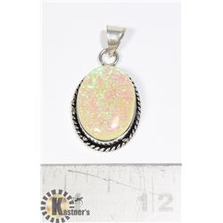 #32-AUSTRALIAN TRIPLE OPAL PENDANT