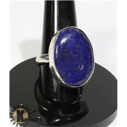 #28-LAPRIZ LAZULI RING SIZE 9