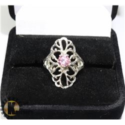 ANTIQUE 925 WITH SMALL PINK STONE