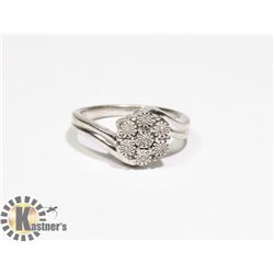 925 RING WITH 7 STONES