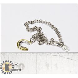 CHILDS HORSESHOE PENDANT AND CHAIN STER SIL