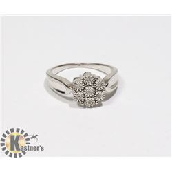 925 RING WITH 7 STONES