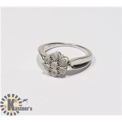 925 RING WITH 7 STONES