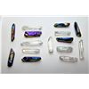 Image 1 : 13)  LOT OF 15 TITANIUM QUARTZ HEALING