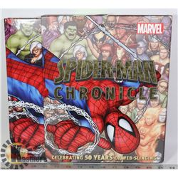 MARVEL SPIDERMAN CHRONICLE BOOK CELEBRATING