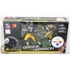 Image 1 : STEELERS JOE GREENE AND HARRISON FIGURE SET