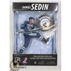DANIEL SEDIN ACTION FIGURE WITH PUCK MCFARLANE