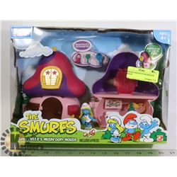 SMURFS SMURFETTE MUSHROOM HOUSE