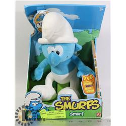 SMURFS TALKING PLUSH WITH DVD NEW