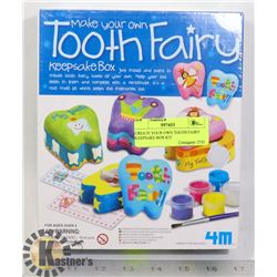 CREATE YOUR OWN TOOTH FAIRY KEEPSAKE BOX KIT