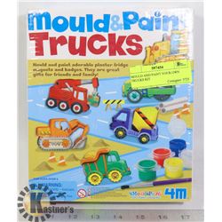 MOULD AND PAINT YOUR OWN TRUCKS KIT