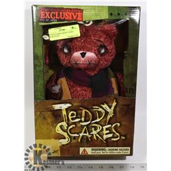 TEDDY SCARES CREEPY TEDDY BEAR PLUSH