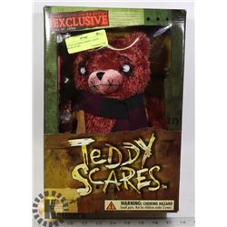 TEDDY SCARES CREEPY TEDDY BEAR PLUSH