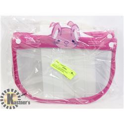 LOT OF 5 CHILDRENS FACE SHIELDS- PINK BUNNY