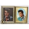 Image 1 : SET OF 2 ELVIS PRINTS FRAMED