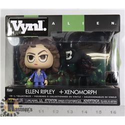 FUNKO ALIEN ELLEN TIPKEY AND XENOMORPH FIGS