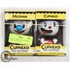 Image 1 : FUNKO CUPHEAD AND MUGMAN VINYL FIGURES SET