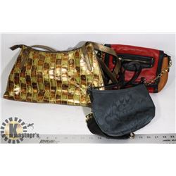 LOT OF 3 LADIES PURSE