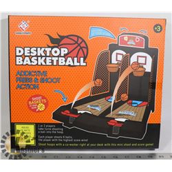 NEW DESKTOP BASKETBALL KIDS OR ADULTS TOY
