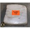 Image 1 : 25LB BAG OF WHITE WIPERS (RAGS)