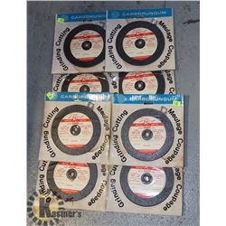 LOT OF 8 METAL GRINDING/ CUTTING BLADES