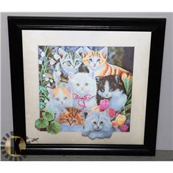 LARGE HOLOGRAPHIC CAT PICTURE