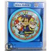 Image 1 : NEW PAW PATROL WALL CLOCK